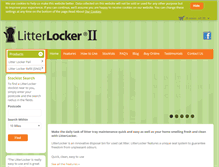 Tablet Screenshot of litterlocker.co.uk